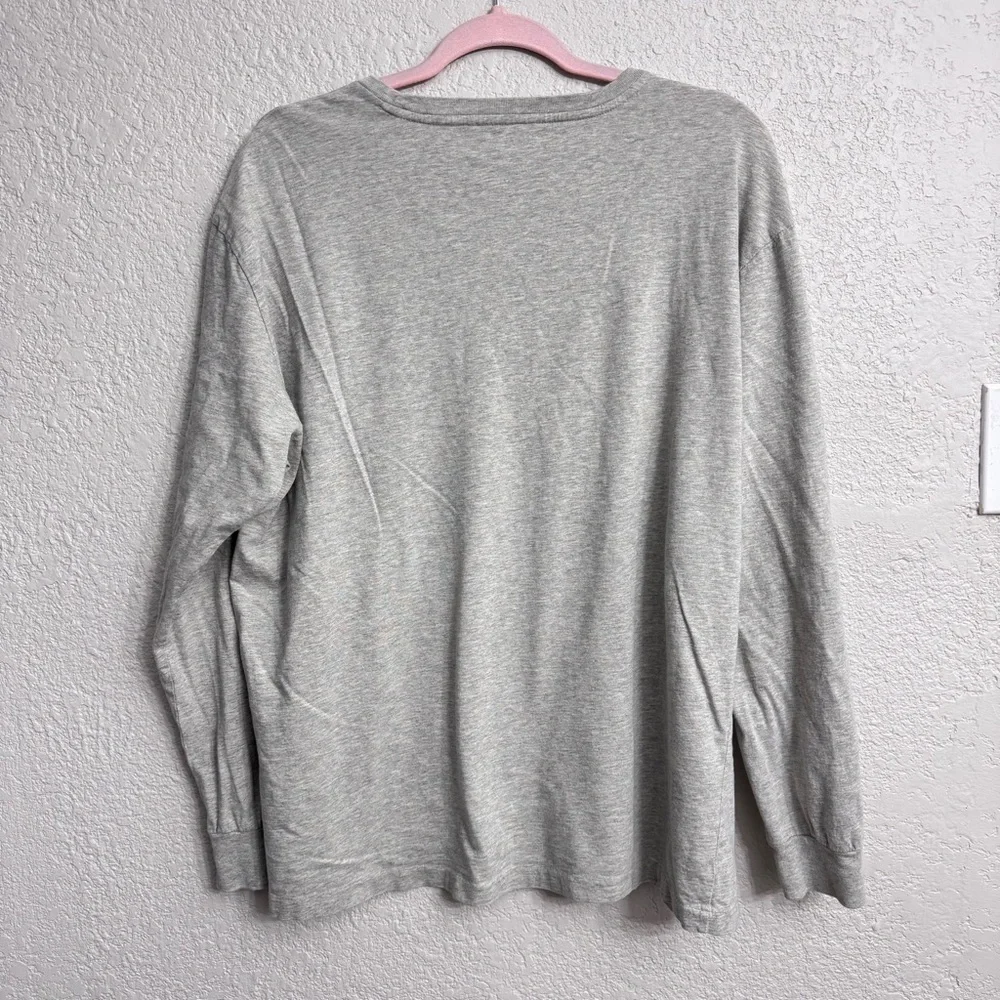 Polo Ralph Lauren Gray Long Sleeve Shirt Men’s Large L Classic Fit